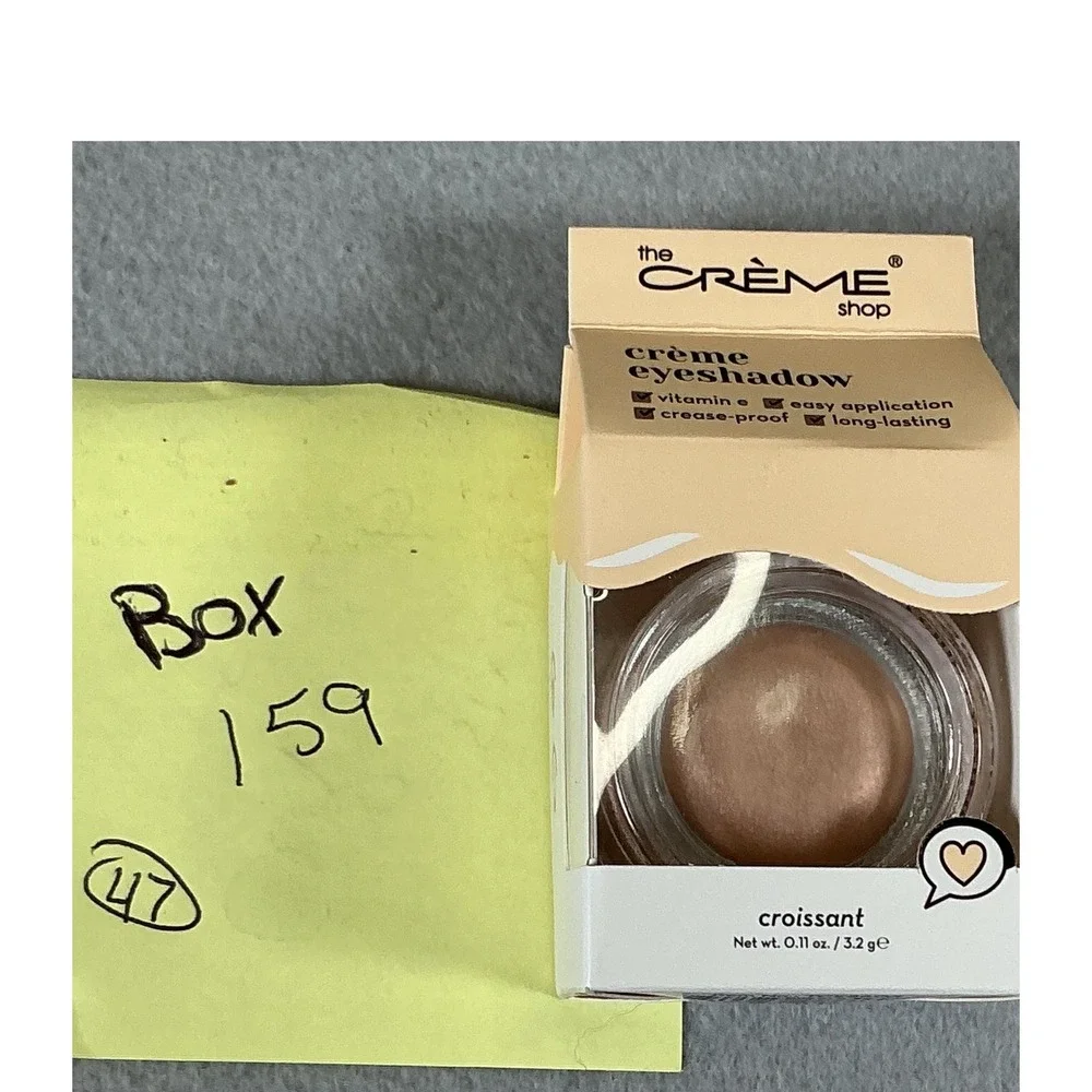 Set of‎ 2 The Crème Shop Crème Eyeshadow Croissant 0.11 oz 3.2g Cream Shadow NIB